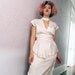 VTG Open Back Satin Retro party dress