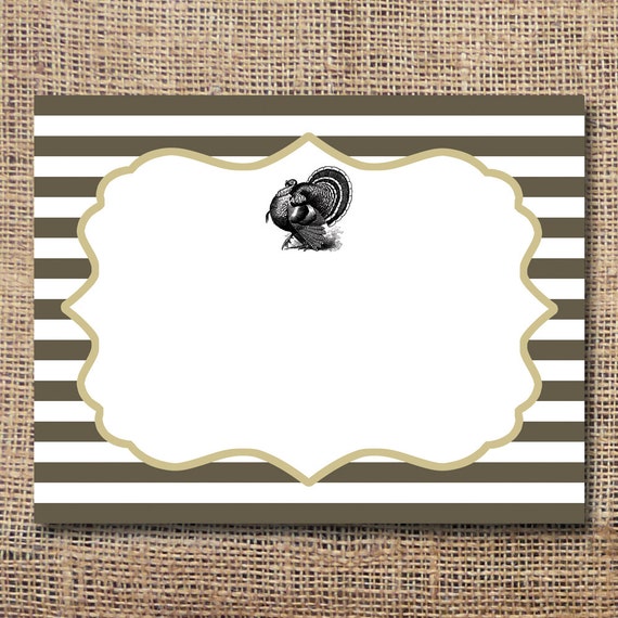Printable Thanksgiving Blank Labels available instantly Il_570xn