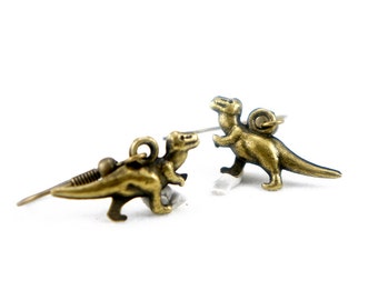 brass dinosaur figurine