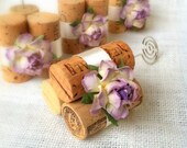 Rustic Wedding Table Number Holders, Available in Dozens of Custom Colors, Rustic Vineyard Wedding Decor