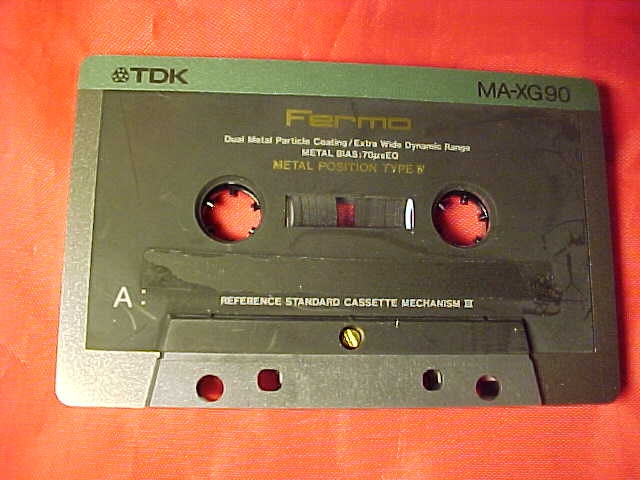 TDK MA-XG90 Cassette Tape Metal IV Fermo by VintageAudioPlus