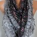 Floral Scarf - Spring Scarf Cowl Women Fashion Accessories
