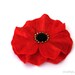 Remembrance Day Poppy. Red Poppy. Felted wool flower brooch pin corsage flower felt poppy, scarlet red and black. Hair clip and brooch.
