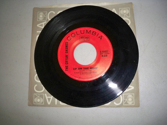 Vintage Rare 1960's 45 rpm Record Up On The