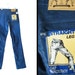 Vintage Blue Gap Corduroy Pants NOS Cords Deadstock 80s Slim Straight Leg - 30 Waist