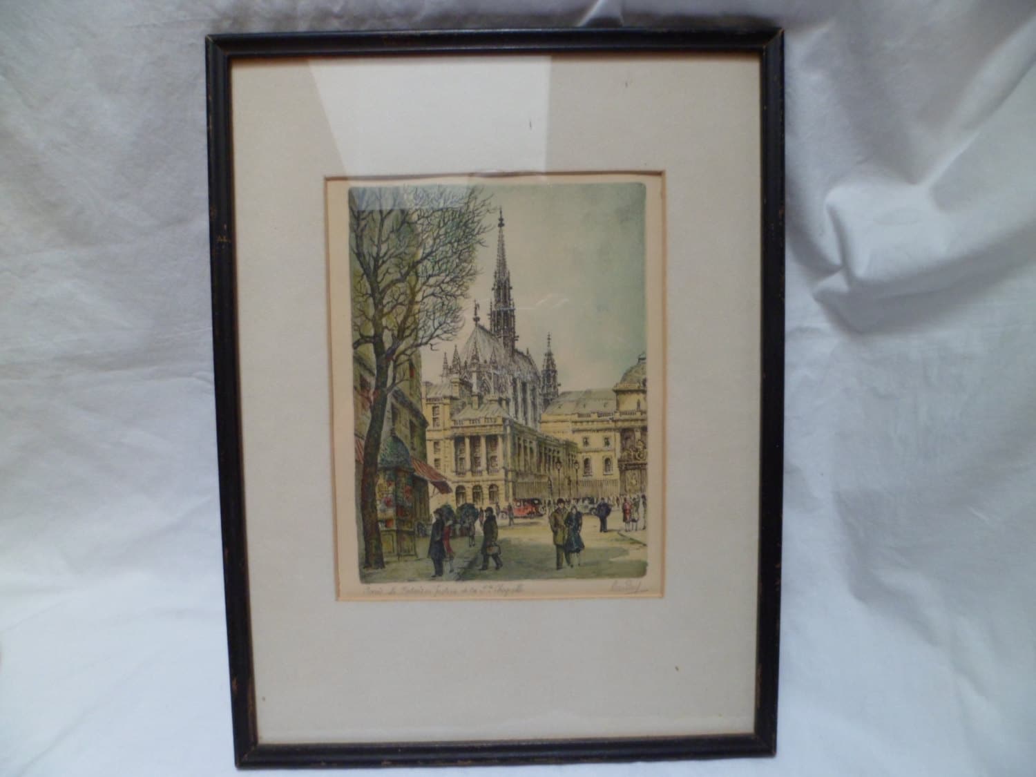 French Etching Artist Barday Paris Palace of by thelongacreflea