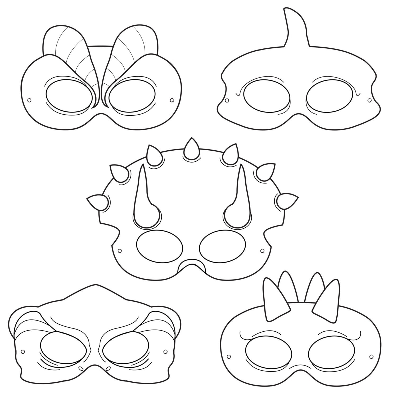 dinosaurs-printable-coloring-masks-dinosaur-masks