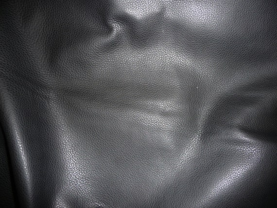 Leather 20x20 Soft Black Made to RESEMBLE Deerskin