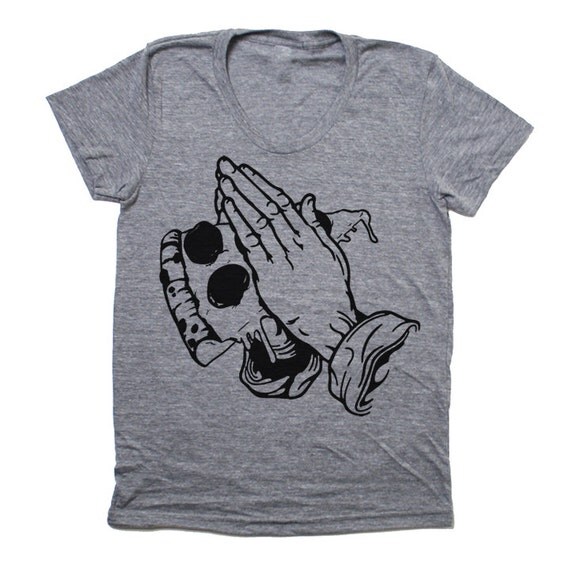Pizza Prayer T-Shirt Tee by BurgerAndFriends on Etsy