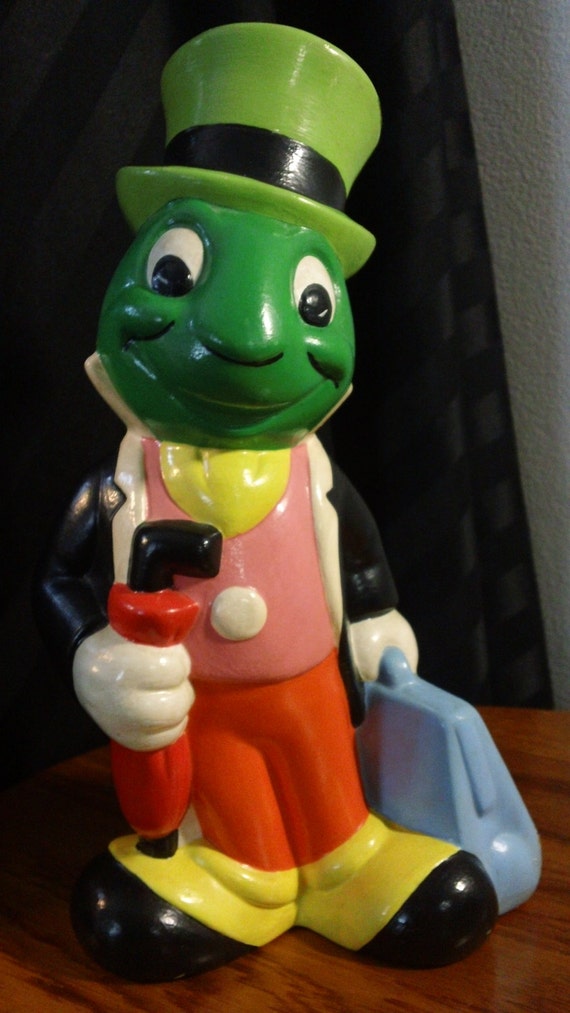jiminy cricket ceramic figurine