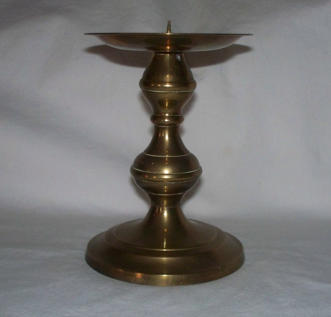 Brass Candle Holder Made in India Vintage