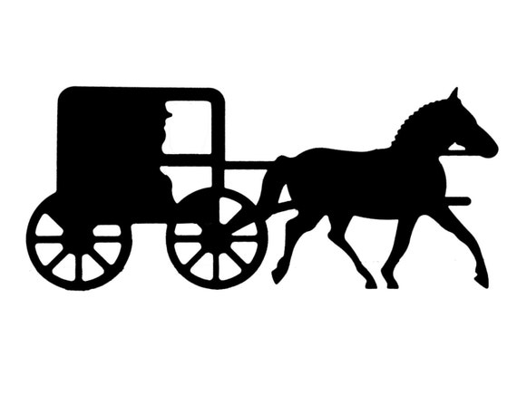 free clipart horse and buggy - photo #30