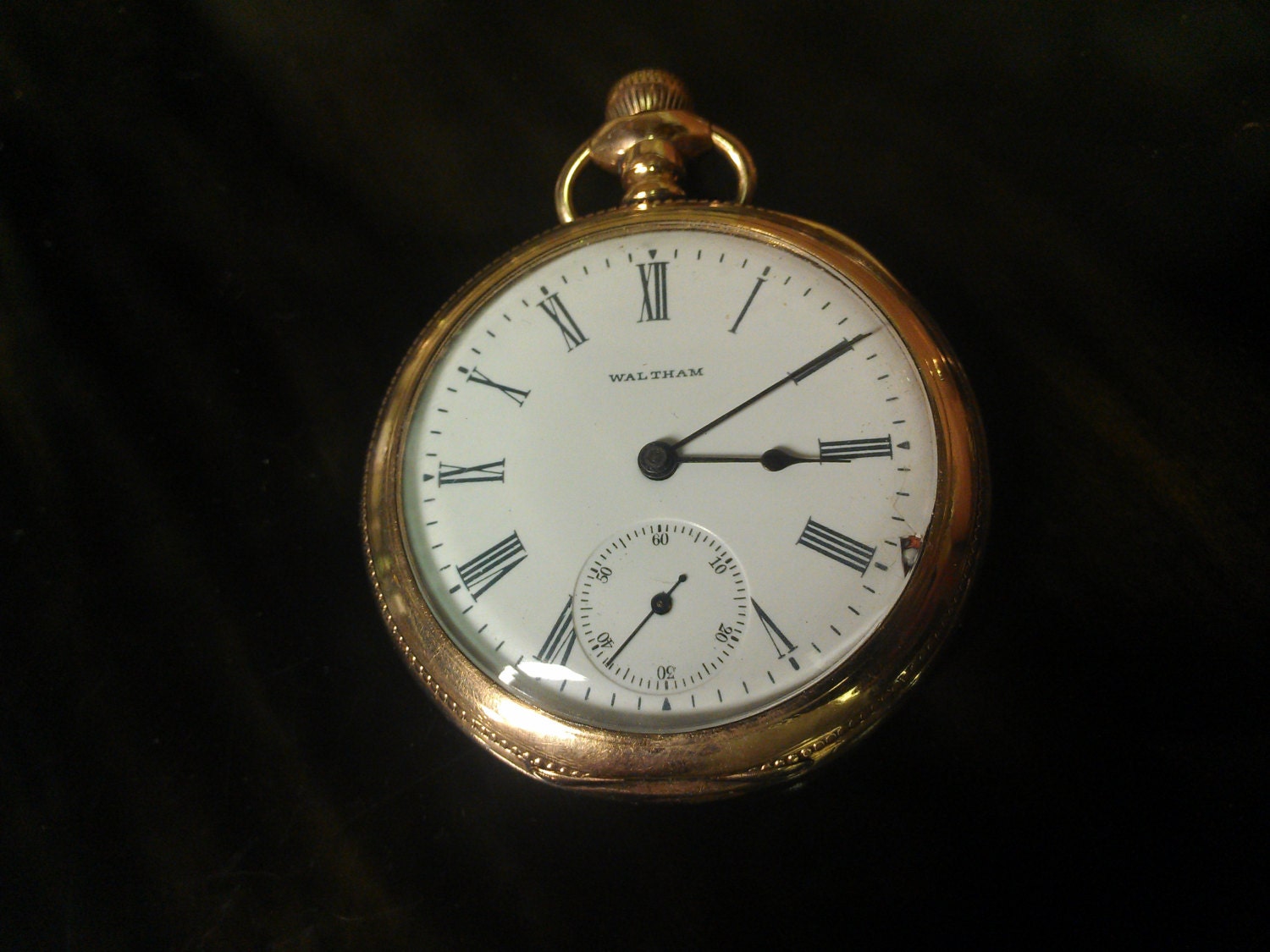 waltham 7 jewel pocket watch