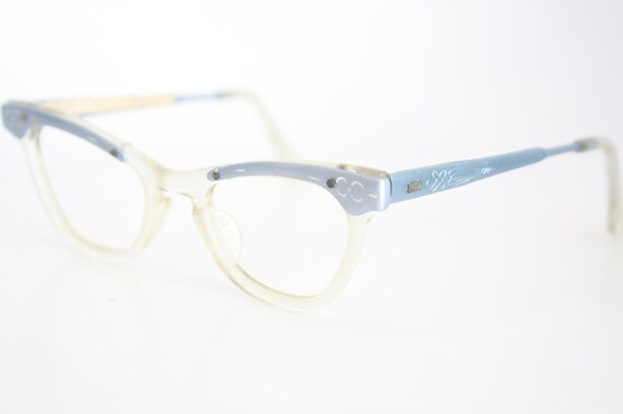 Small Cat Eye Eyeglasses Vintage Eyewear Retro Glasses Cat