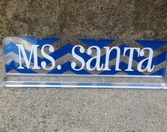 personalized teacher gift, desk name plate, teacher name plate, name plaque, office name plate, name plate for desk , custom nameplate