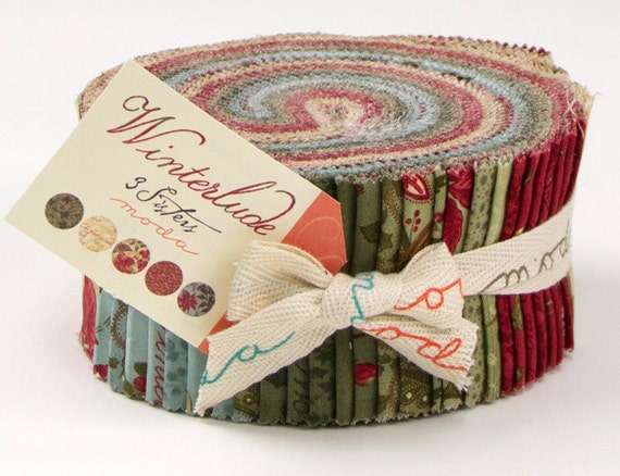 NEW - WINTERLUDE - Jelly Roll by 3 SISTERS for Moda