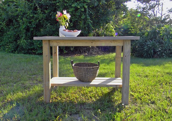 Items similar to Rustic  Kitchen  Island LOCAL SALE 