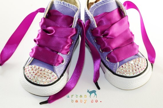 converse bimba con brillantini