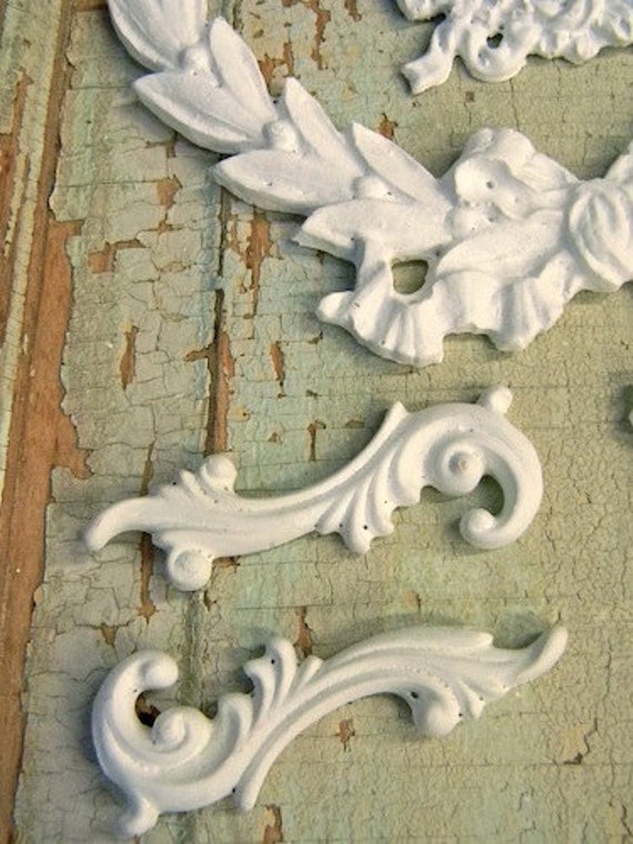 Shabby Chic Rose & Floral Furniture Applique Lot Wholesale