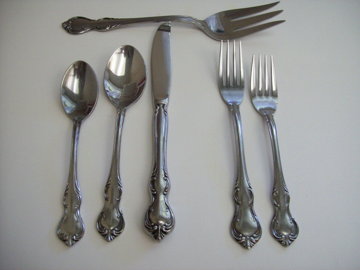Vintage Rebacraft Stainless Silverware made in Japan36 pieces