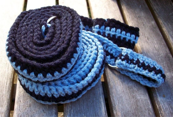 Items similar to Crochet Yoga Mat Strap With Metal D-Rings ...