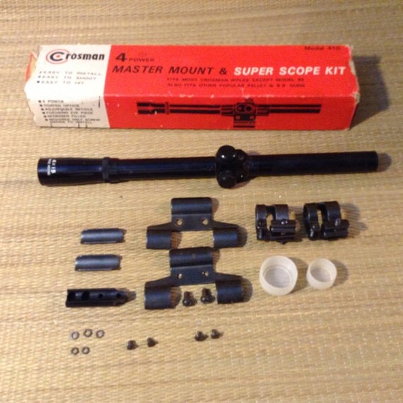 Vintage Crosman Air Rifle Model 410 Scope Mount An Extra