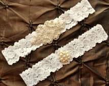 6682 - Bedazzled Rhinestone Garter Belt