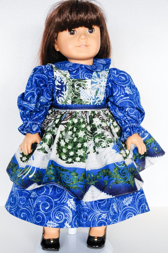 American Girl 18 Inch Doll Clothes Dress Winter by PrimaCreations