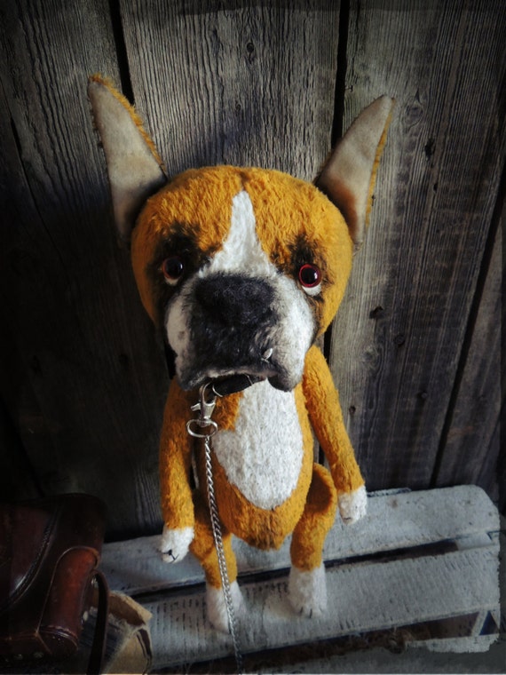 boxer dog teddy bear