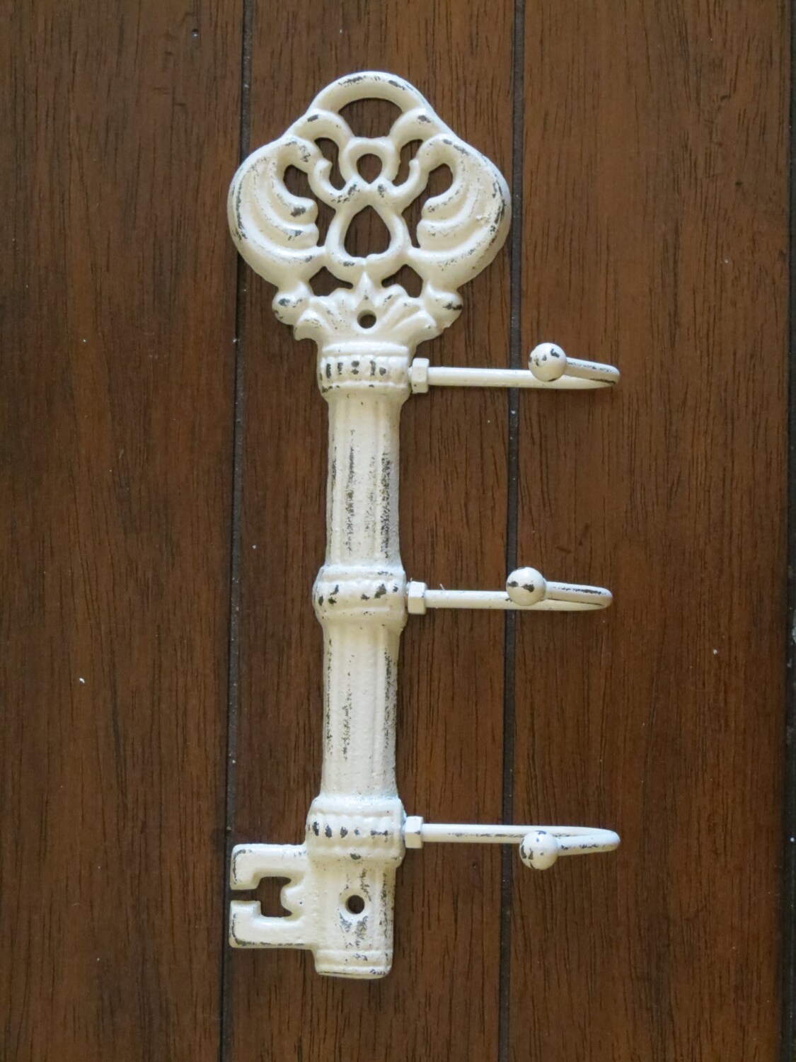 creamy white shabby chic key holder or pick your color creamy white shabby chic key holder or pick your color
