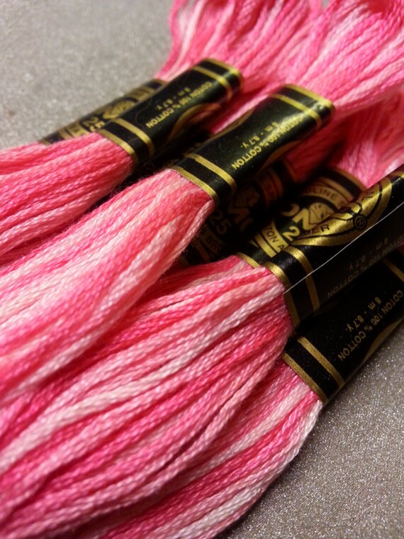 DMC Variegated Floss Color Code 48