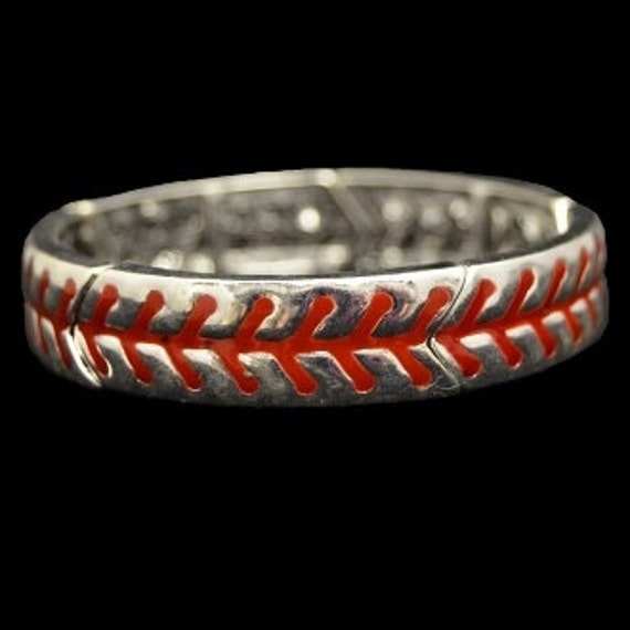 baseball silicone bracelets