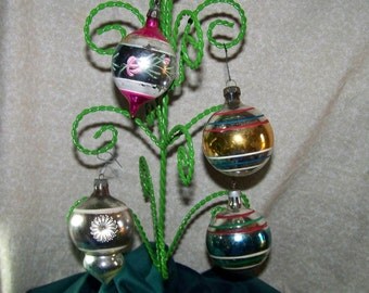 Vintage Christmas ornaments 1940-1950