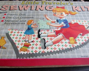 1957 Little Traveler's Sewing Kit