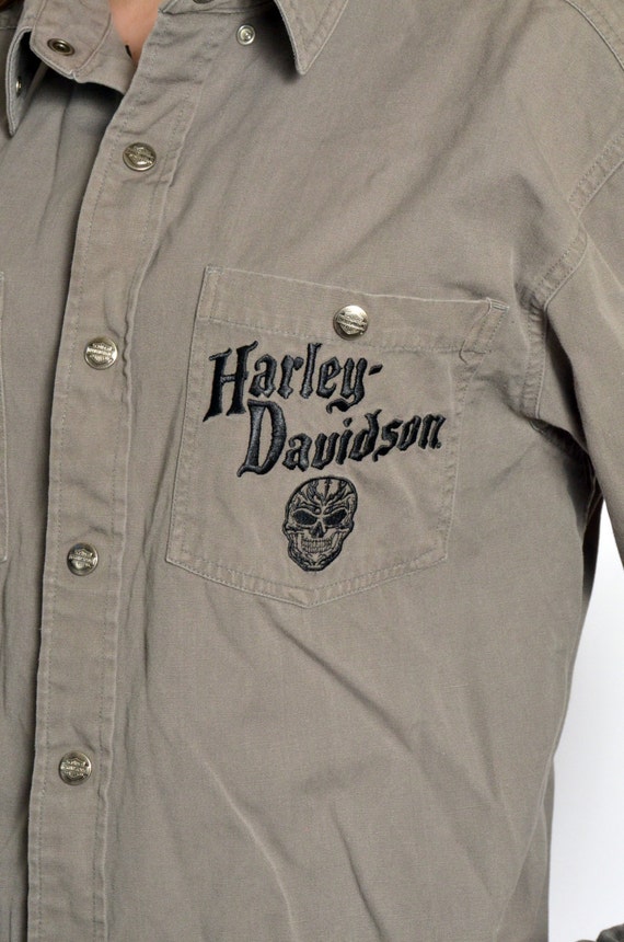 Vintage Harley Davidson Men Shirt