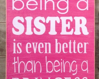 Popular items for sister sign on Etsy