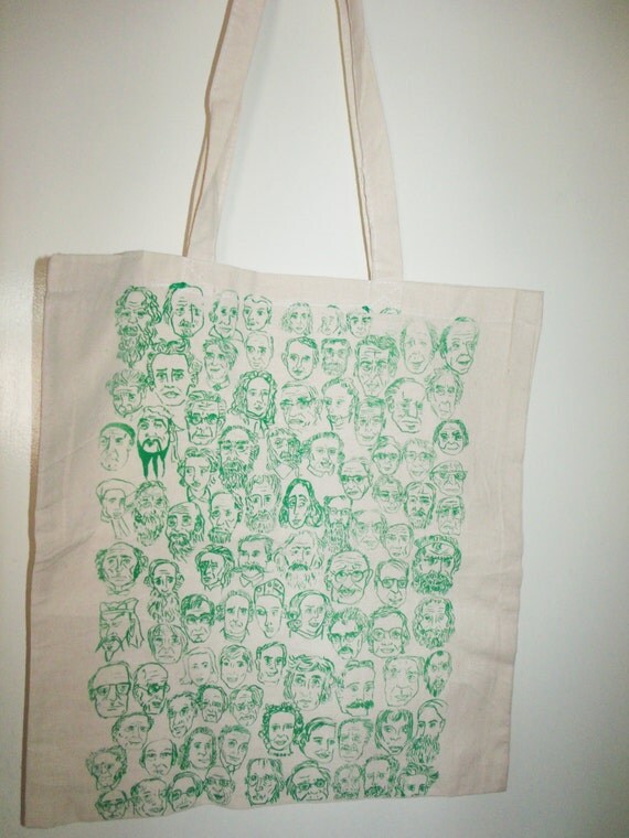 100 Philosophers Screen Printed Tote Bag