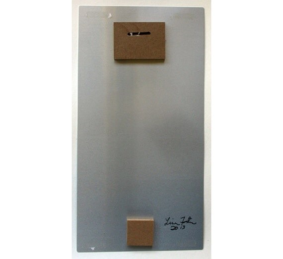 Hanging hardware for metal prints