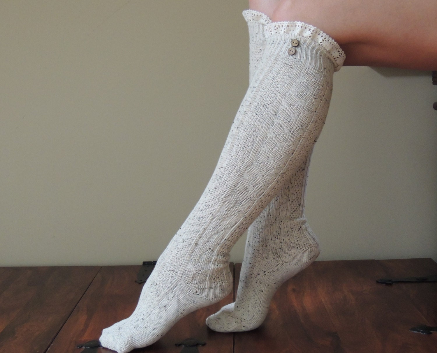 knee high sock booties