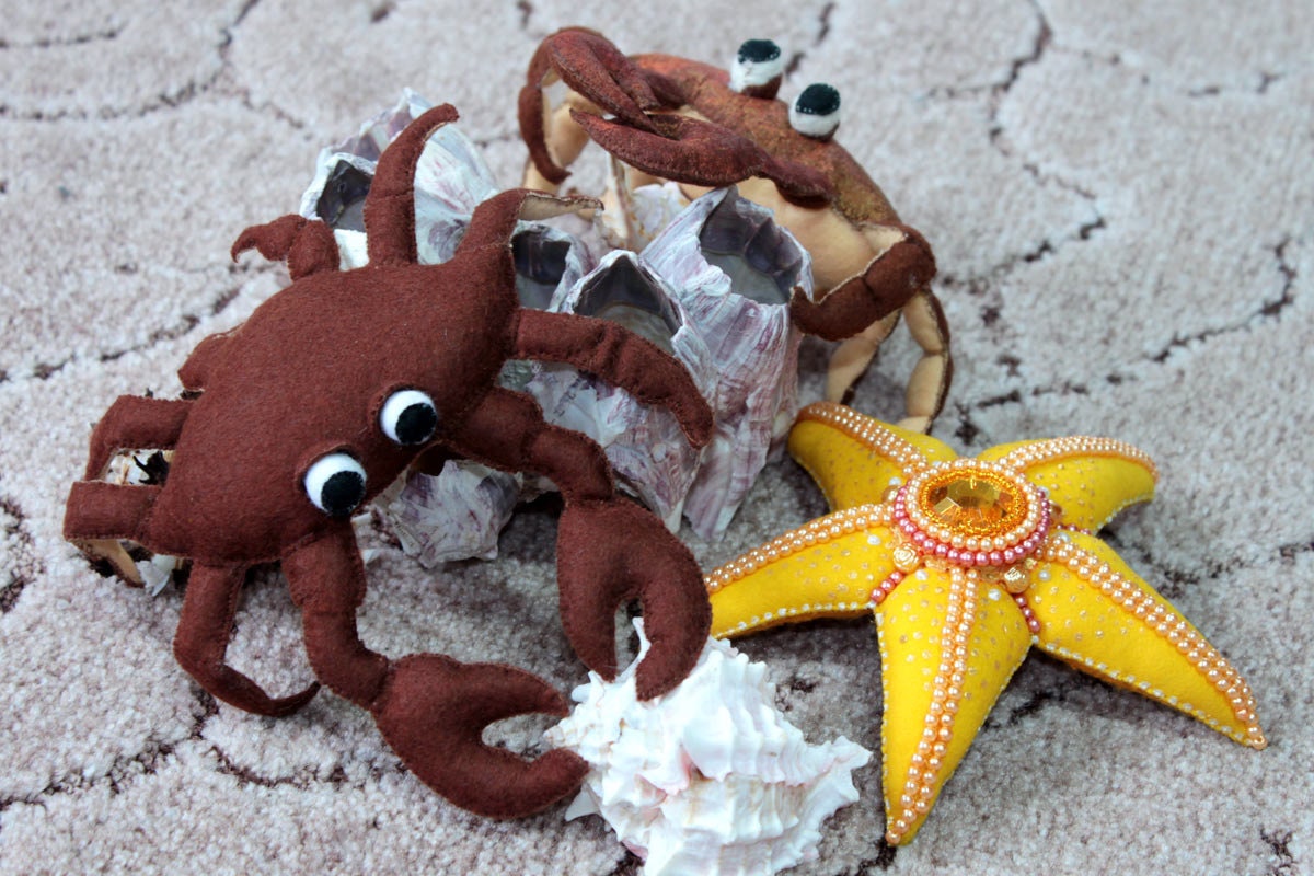 crab soft toy