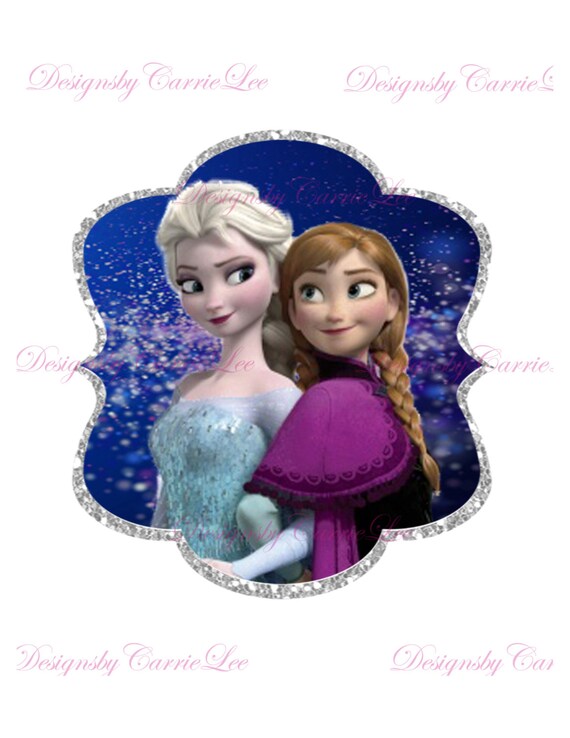 decoration frozen party for download Iron Frozen by on Instant Transfer DesignsbyCarrieLee