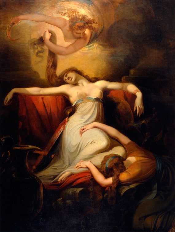 Henry Fuseli Dido 1781 Giclee Fine Art Print