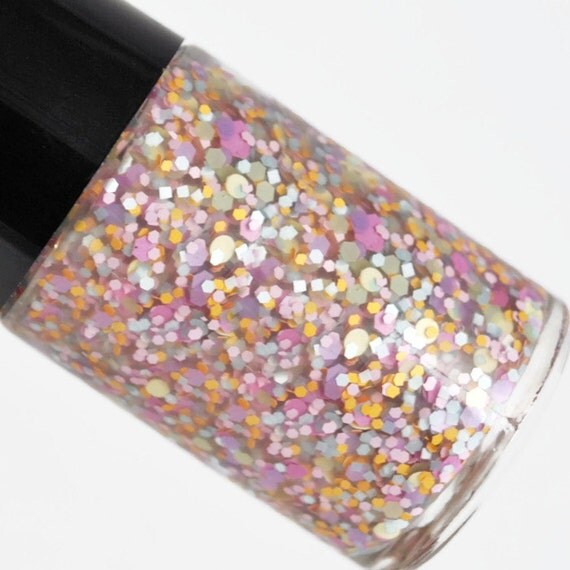 Spring Confetti Glitter Nail Polish