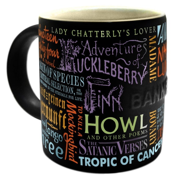 mug cup coffee mugs mug warmer mug tree copper mugs travel mugs Banned Book Mug Mug Coffee Mug free shipping