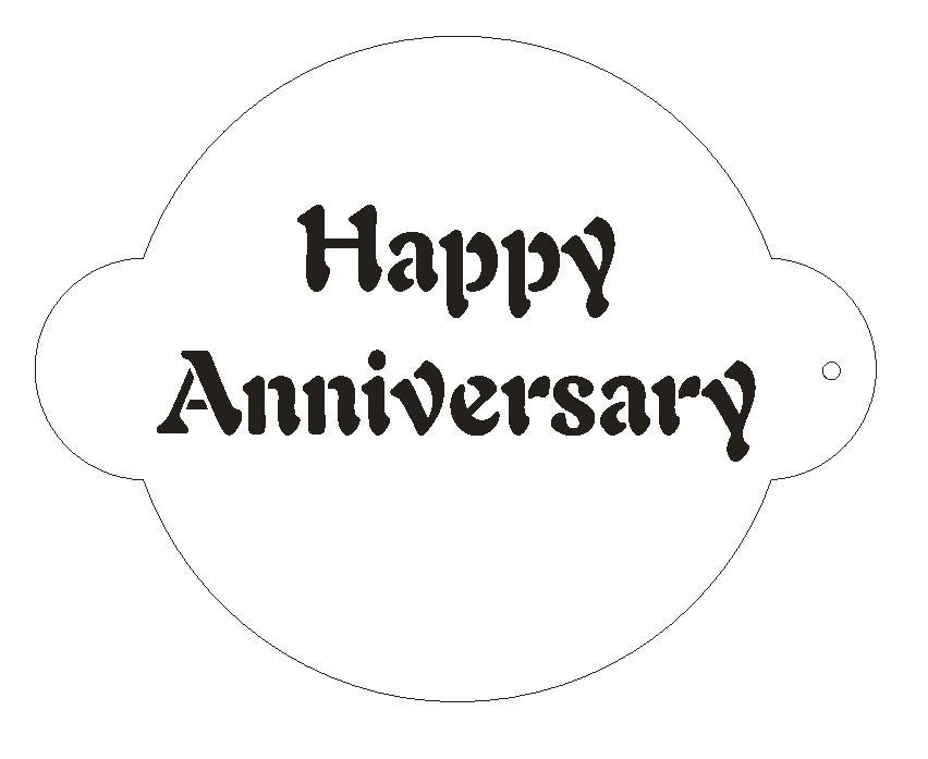 Happy Anniversary For The Designer Stencil By Winterparkproducts new-happy-anniversary-metal-stenciles-stencils-for-diy-scrapbooking