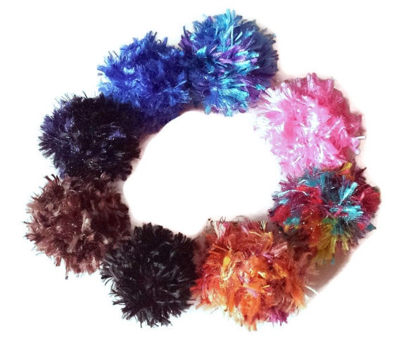 fuzzy ball cat toy