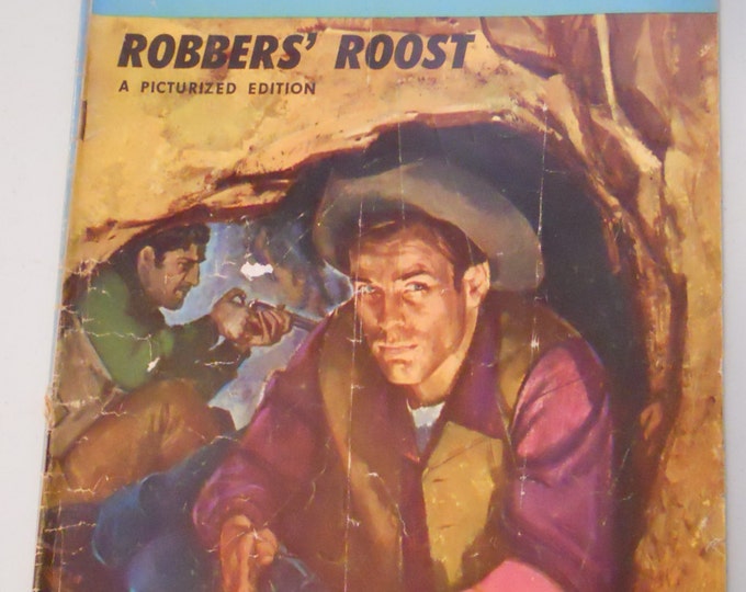 Zane Grey Comic Book, "Robbers' Roost" - Vol. 1, No. 29 - May 1956 - Dell Vintage Comics