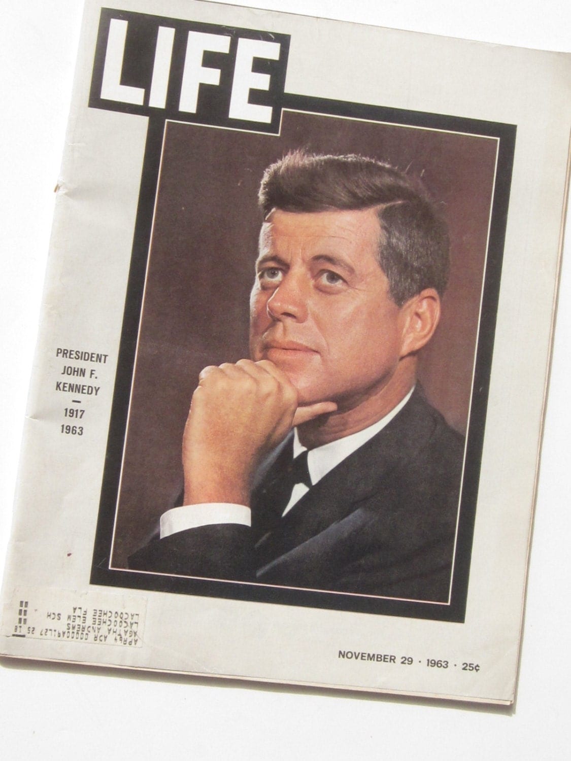 LIFE Magazine JFK November 29 1963 Remembering President