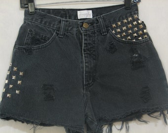 vintage cut off denim shorts