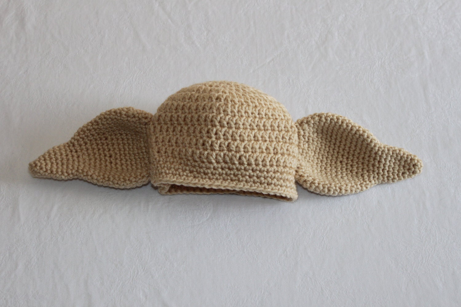 Crochet Dobby the house elf hat. Harry Potter character hat.